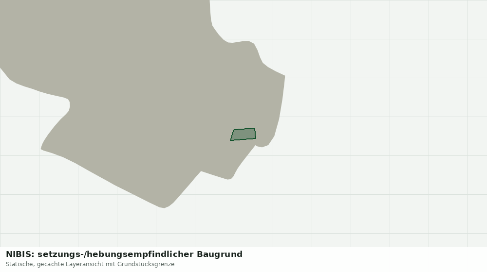 Statische Kartenansicht: NIBIS: setzungs-/hebungsempfindlicher Baugrund
