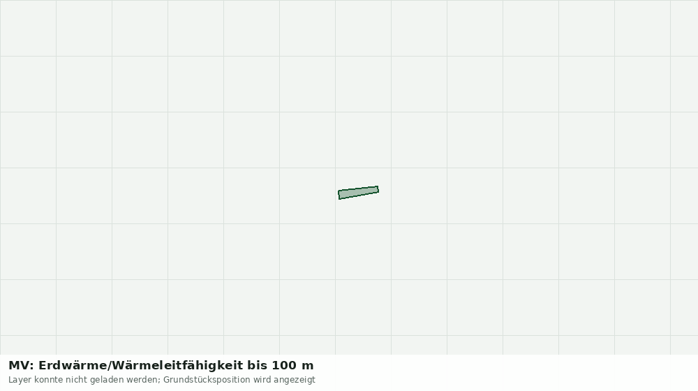 Statische Kartenansicht: MV: Erdwärme/Wärmeleitfähigkeit bis 100 m
