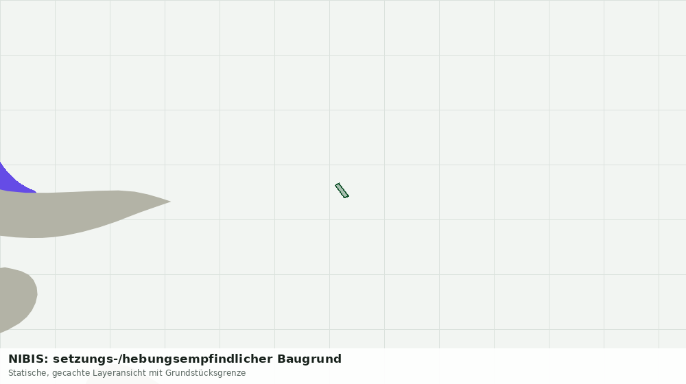 Statische Kartenansicht: NIBIS: setzungs-/hebungsempfindlicher Baugrund