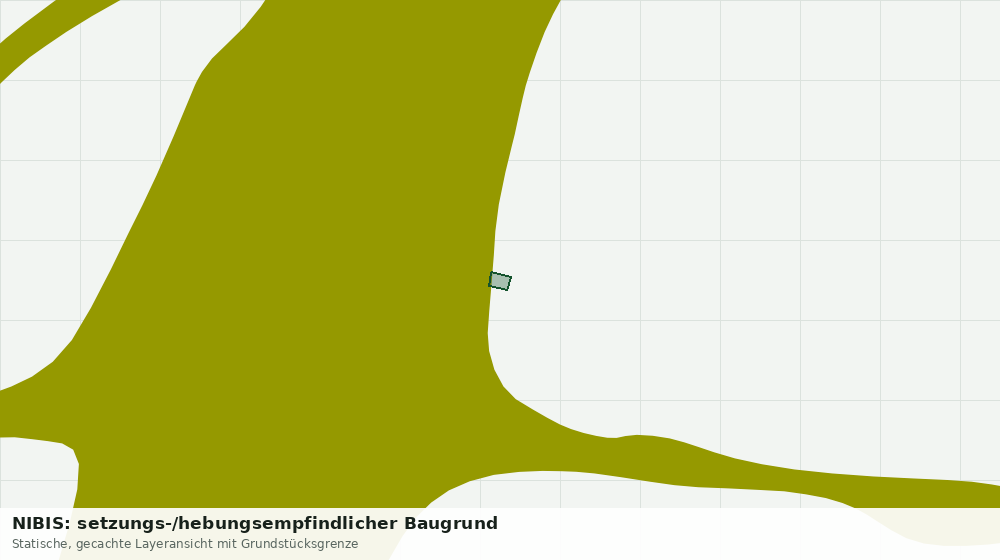 Statische Kartenansicht: NIBIS: setzungs-/hebungsempfindlicher Baugrund