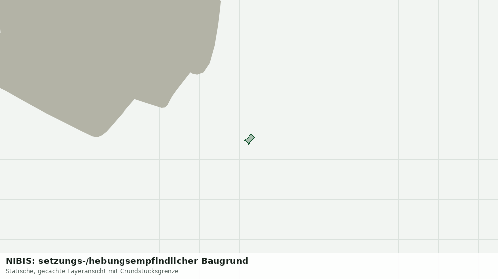 Statische Kartenansicht: NIBIS: setzungs-/hebungsempfindlicher Baugrund