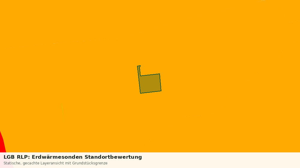 Statische Kartenansicht: LGB RLP: Erdwärmesonden Standortbewertung