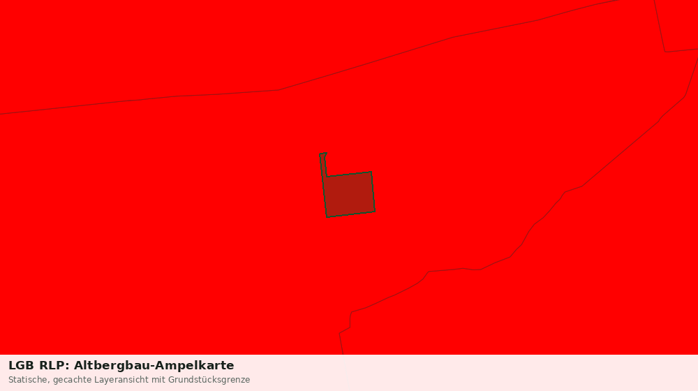 Statische Kartenansicht: LGB RLP: Altbergbau-Ampelkarte