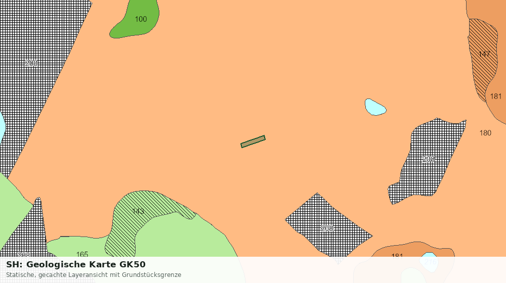 Statische Kartenansicht: SH: Geologische Karte GK50