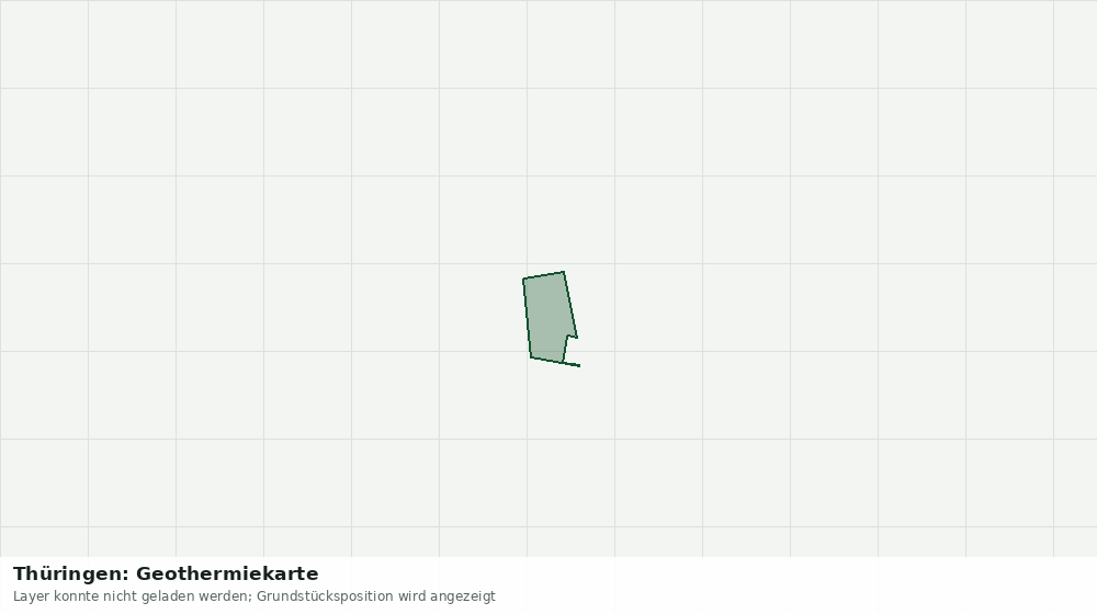 Statische Kartenansicht: Thüringen: Geothermiekarte