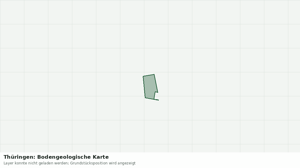 Statische Kartenansicht: Thüringen: Bodengeologische Karte