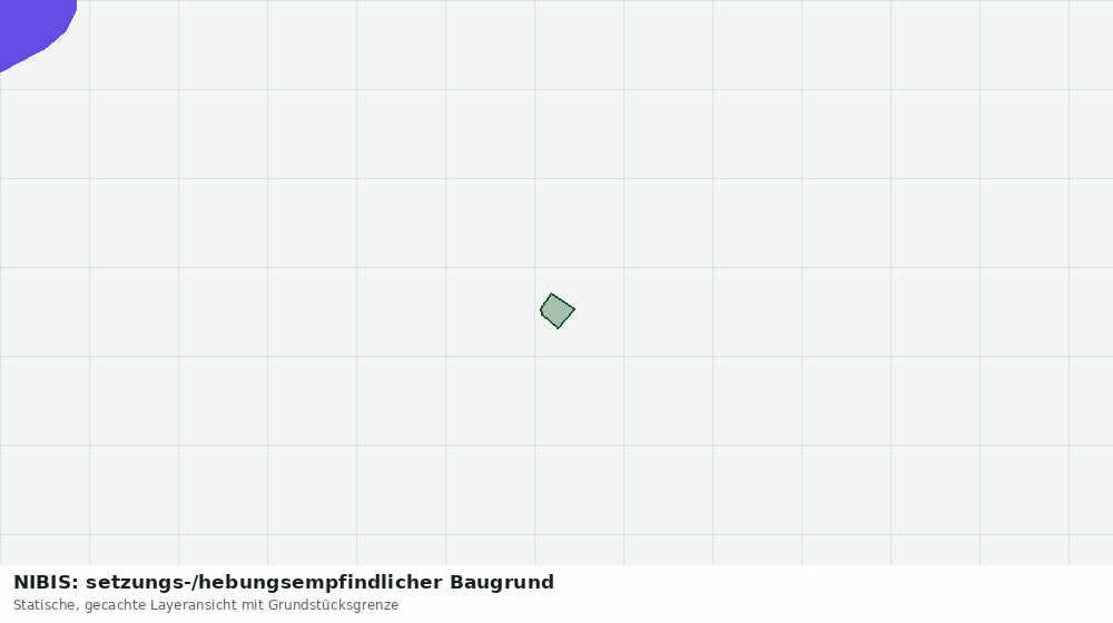 Statische Kartenansicht: NIBIS: setzungs-/hebungsempfindlicher Baugrund