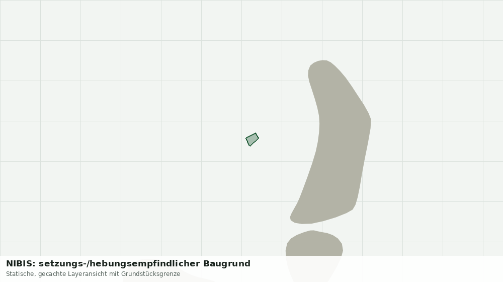 Statische Kartenansicht: NIBIS: setzungs-/hebungsempfindlicher Baugrund