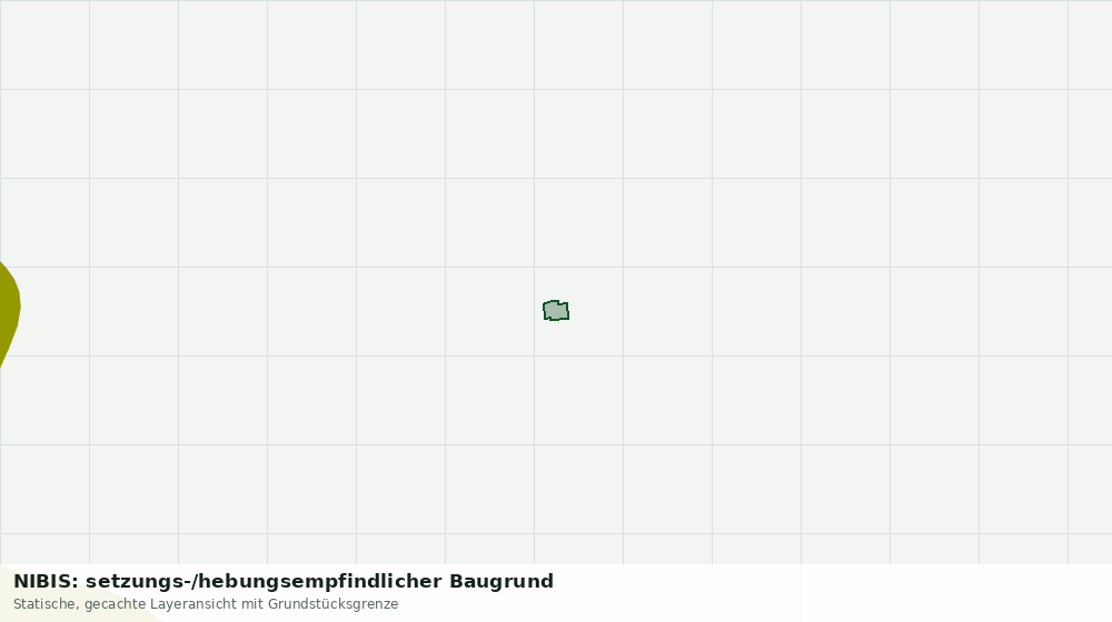 Statische Kartenansicht: NIBIS: setzungs-/hebungsempfindlicher Baugrund