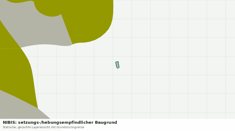 Statische Kartenansicht: NIBIS: setzungs-/hebungsempfindlicher Baugrund
