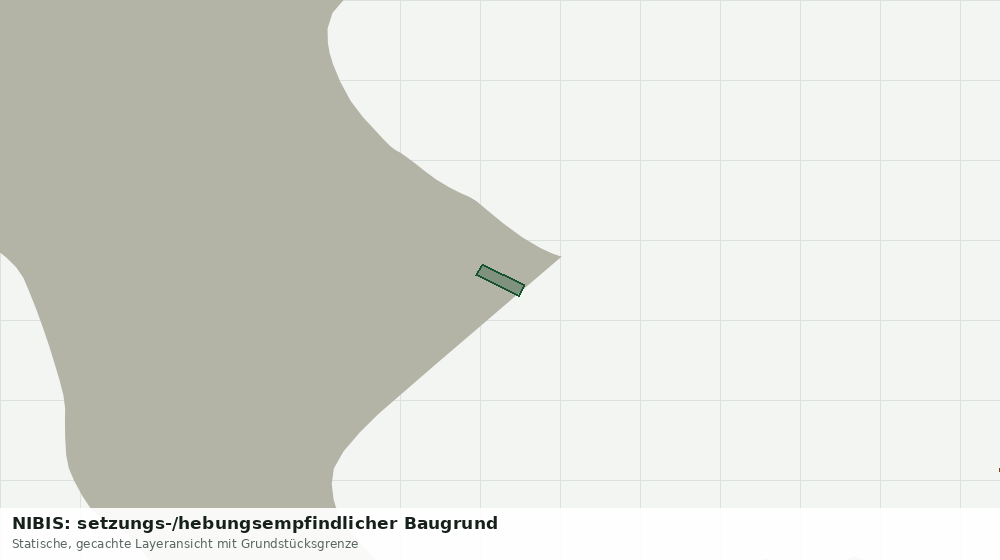 Statische Kartenansicht: NIBIS: setzungs-/hebungsempfindlicher Baugrund
