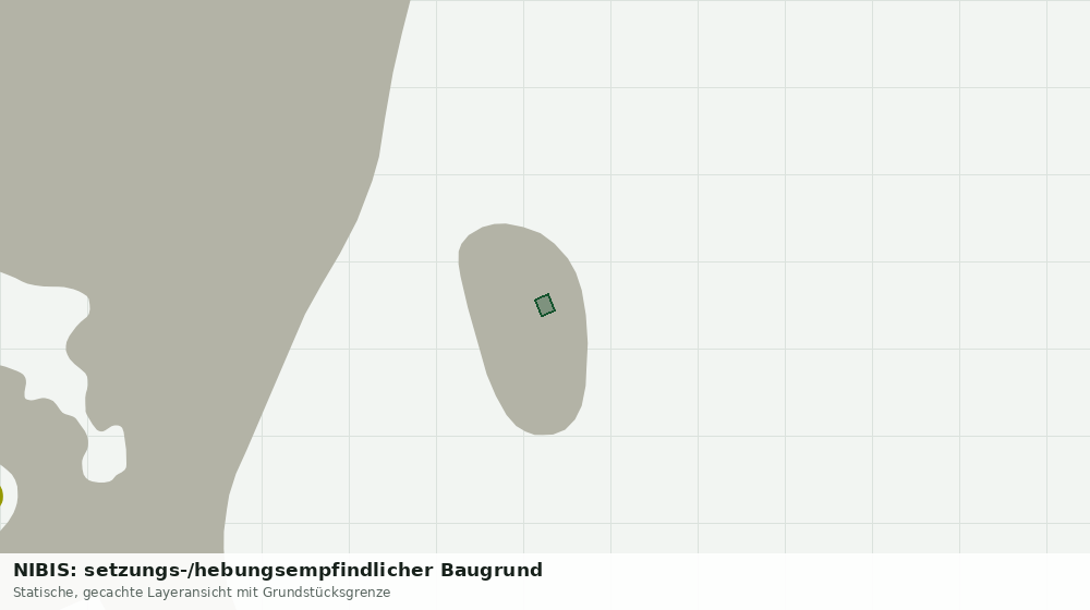 Statische Kartenansicht: NIBIS: setzungs-/hebungsempfindlicher Baugrund