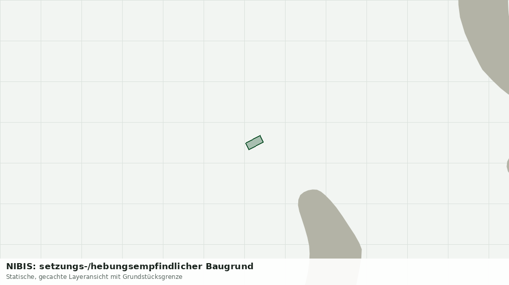 Statische Kartenansicht: NIBIS: setzungs-/hebungsempfindlicher Baugrund
