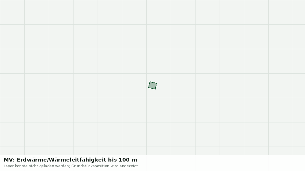 Statische Kartenansicht: MV: Erdwärme/Wärmeleitfähigkeit bis 100 m