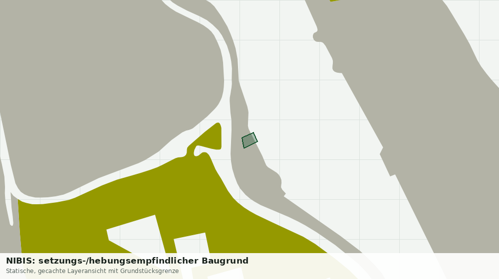 Statische Kartenansicht: NIBIS: setzungs-/hebungsempfindlicher Baugrund