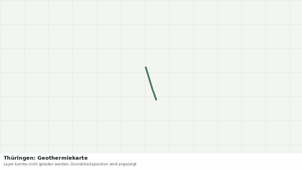 Statische Kartenansicht: Thüringen: Geothermiekarte