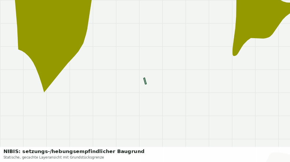 Statische Kartenansicht: NIBIS: setzungs-/hebungsempfindlicher Baugrund