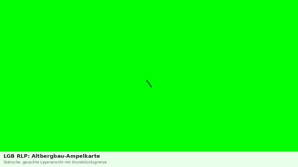 Statische Kartenansicht: LGB RLP: Altbergbau-Ampelkarte