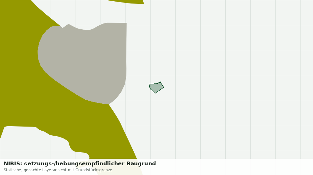 Statische Kartenansicht: NIBIS: setzungs-/hebungsempfindlicher Baugrund
