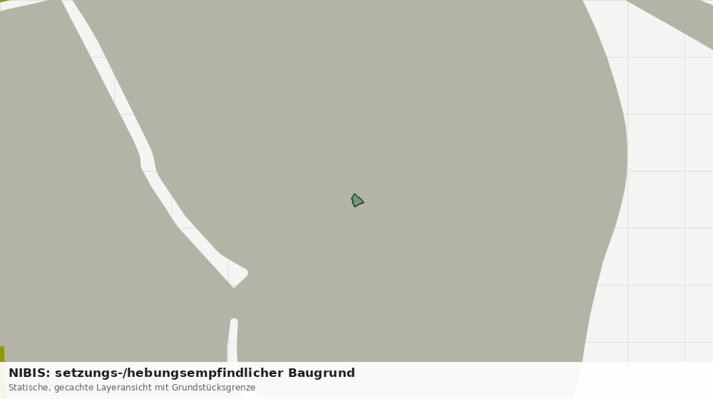 Statische Kartenansicht: NIBIS: setzungs-/hebungsempfindlicher Baugrund