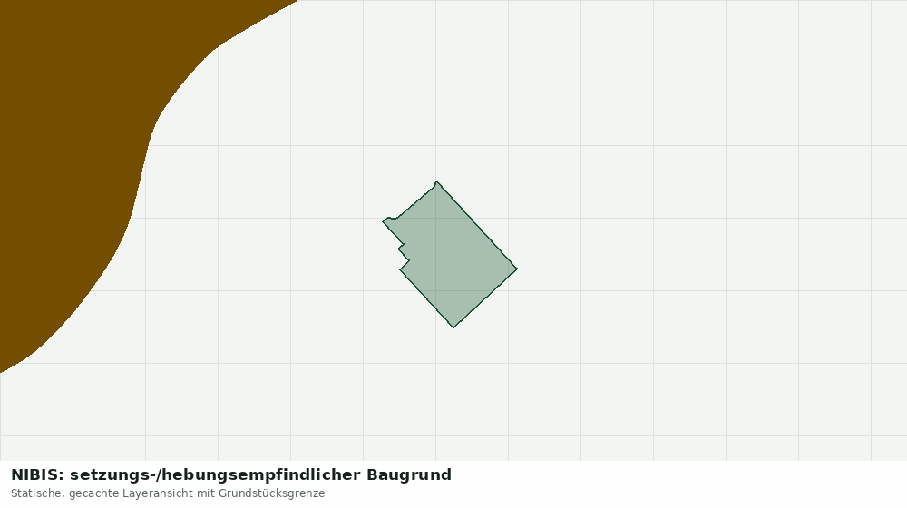 Statische Kartenansicht: NIBIS: setzungs-/hebungsempfindlicher Baugrund