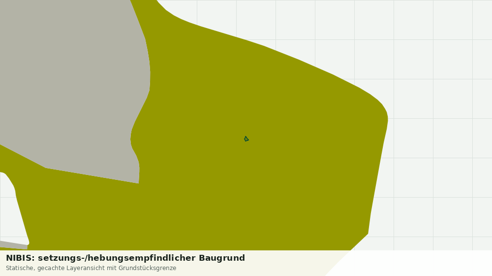 Statische Kartenansicht: NIBIS: setzungs-/hebungsempfindlicher Baugrund