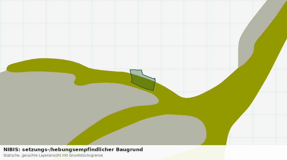 Statische Kartenansicht: NIBIS: setzungs-/hebungsempfindlicher Baugrund