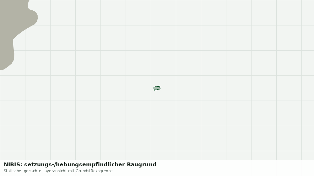 Statische Kartenansicht: NIBIS: setzungs-/hebungsempfindlicher Baugrund