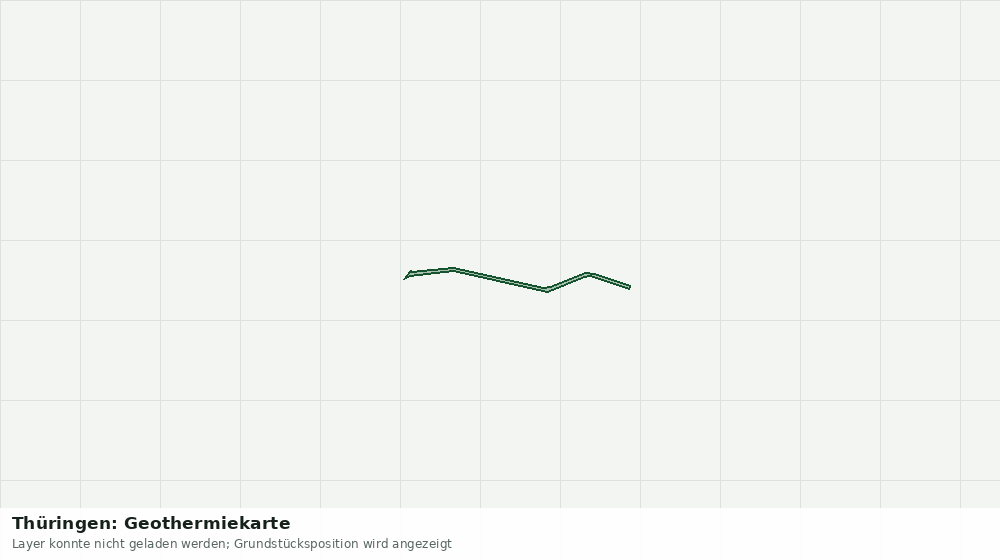 Statische Kartenansicht: Thüringen: Geothermiekarte