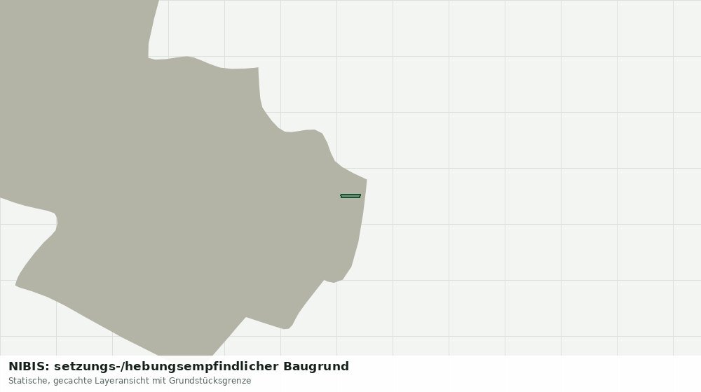 Statische Kartenansicht: NIBIS: setzungs-/hebungsempfindlicher Baugrund