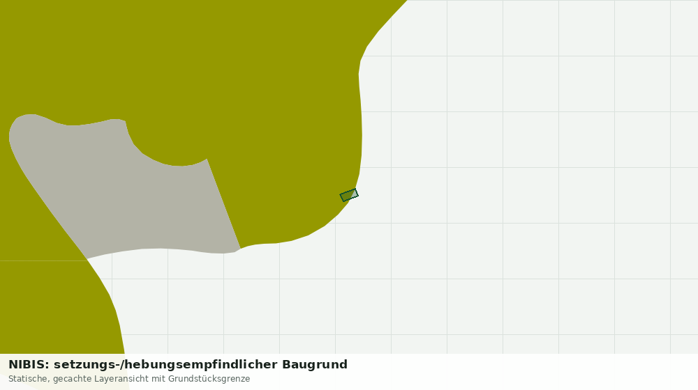 Statische Kartenansicht: NIBIS: setzungs-/hebungsempfindlicher Baugrund
