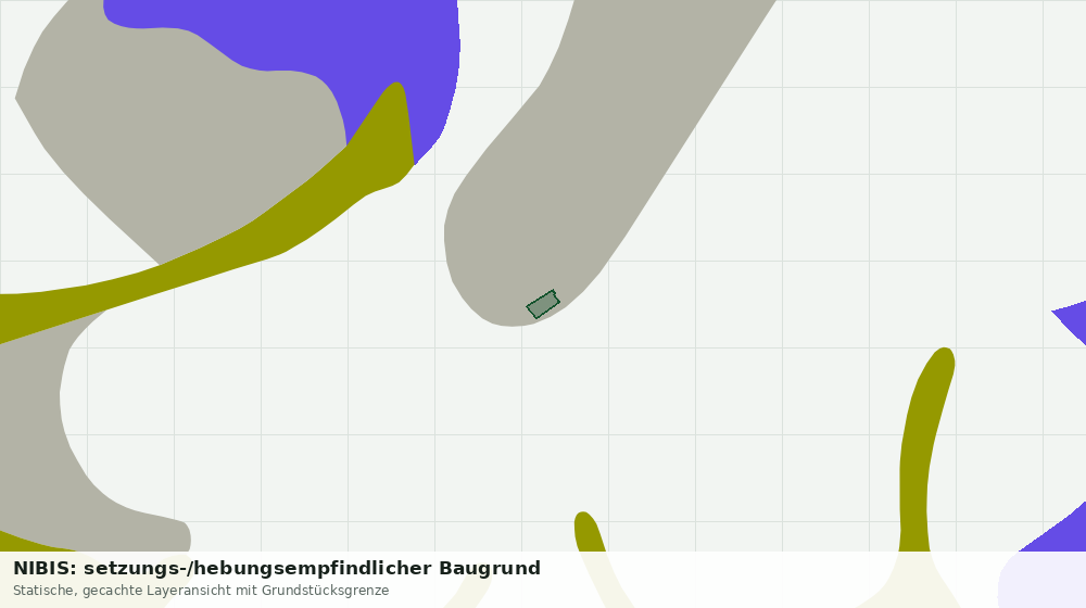 Statische Kartenansicht: NIBIS: setzungs-/hebungsempfindlicher Baugrund