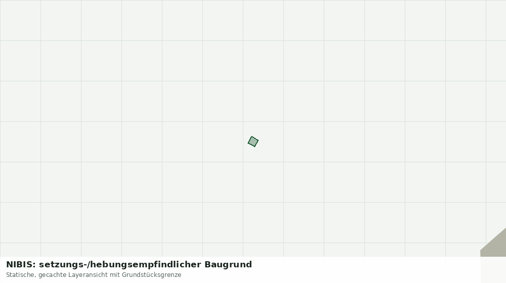 Statische Kartenansicht: NIBIS: setzungs-/hebungsempfindlicher Baugrund