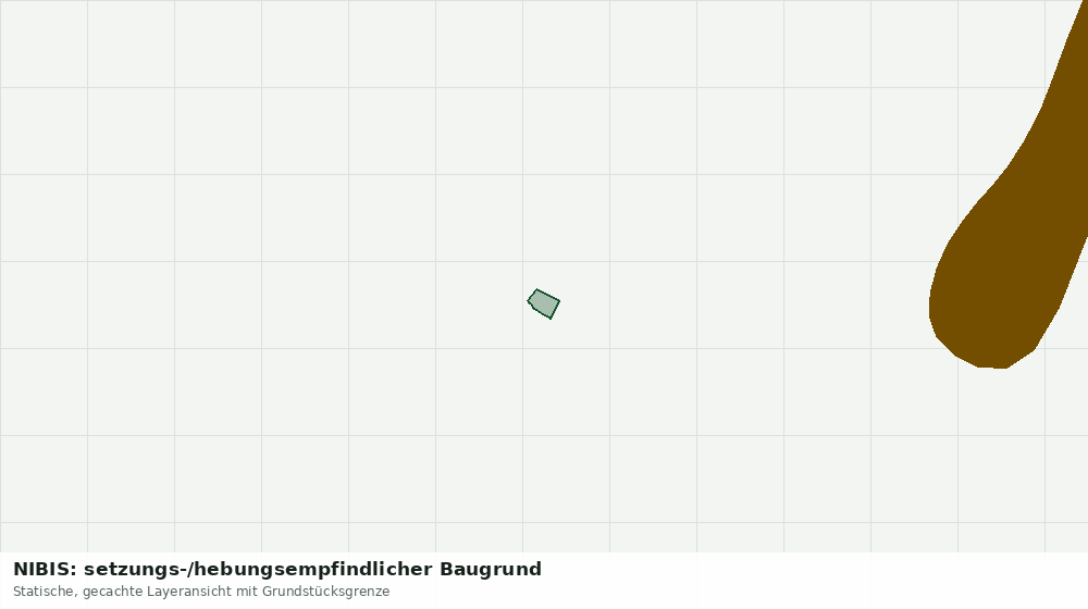 Statische Kartenansicht: NIBIS: setzungs-/hebungsempfindlicher Baugrund