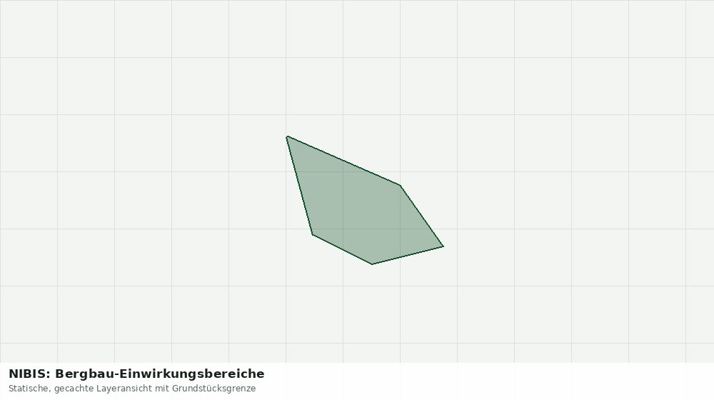 Statische Kartenansicht: NIBIS: Bergbau-Einwirkungsbereiche