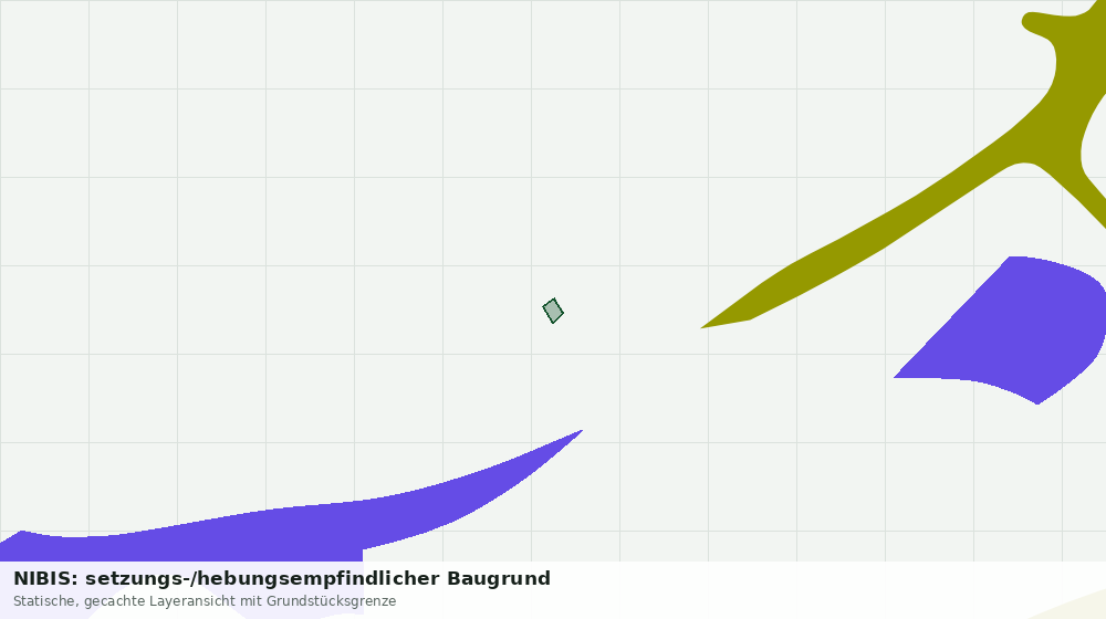 Statische Kartenansicht: NIBIS: setzungs-/hebungsempfindlicher Baugrund