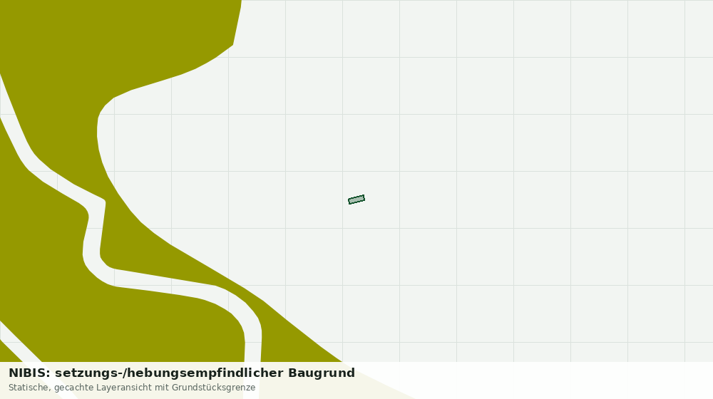 Statische Kartenansicht: NIBIS: setzungs-/hebungsempfindlicher Baugrund