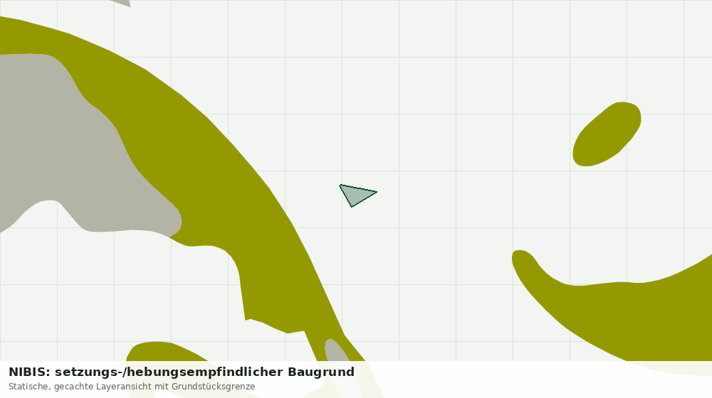 Statische Kartenansicht: NIBIS: setzungs-/hebungsempfindlicher Baugrund