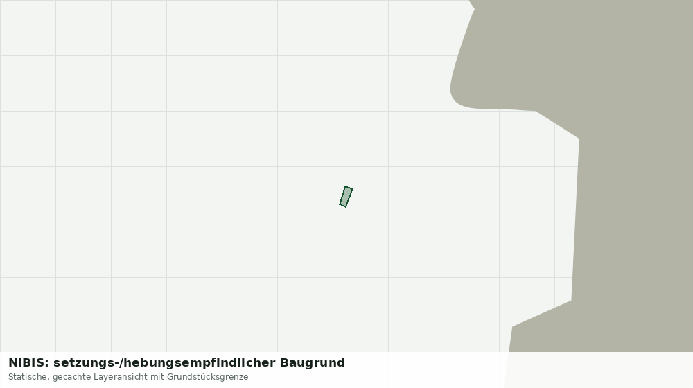 Statische Kartenansicht: NIBIS: setzungs-/hebungsempfindlicher Baugrund