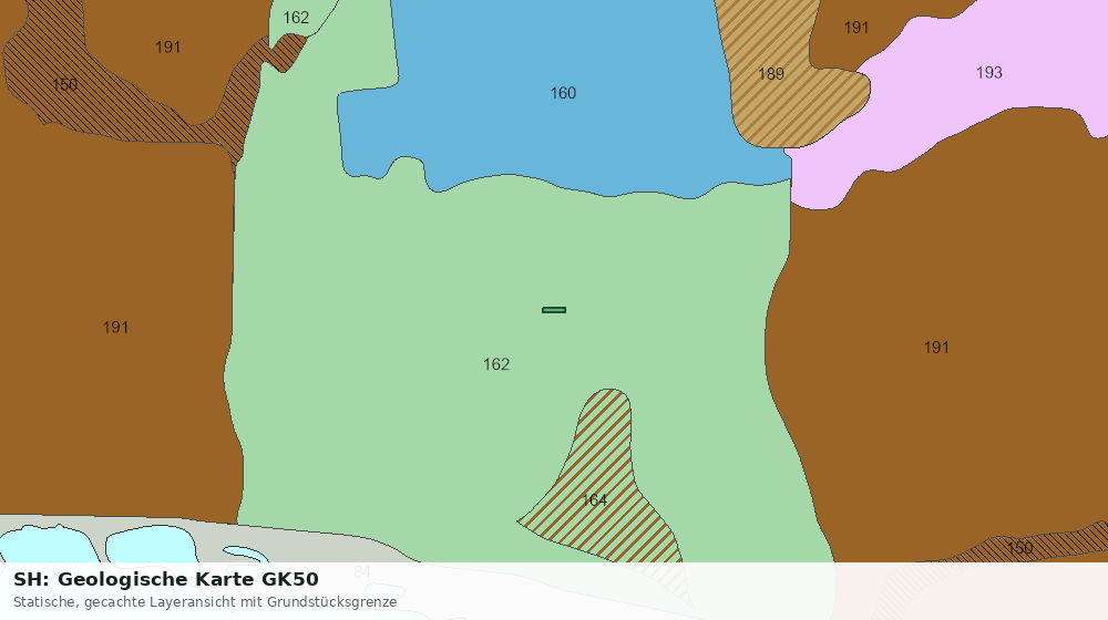 Statische Kartenansicht: SH: Geologische Karte GK50