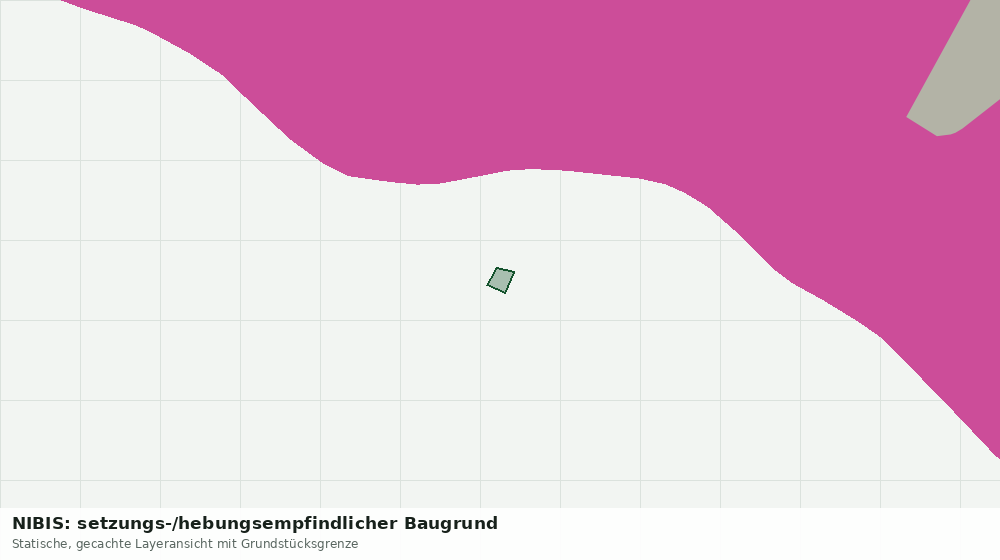 Statische Kartenansicht: NIBIS: setzungs-/hebungsempfindlicher Baugrund