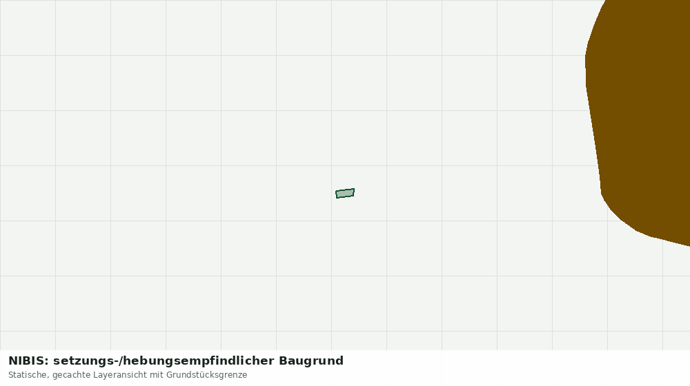 Statische Kartenansicht: NIBIS: setzungs-/hebungsempfindlicher Baugrund