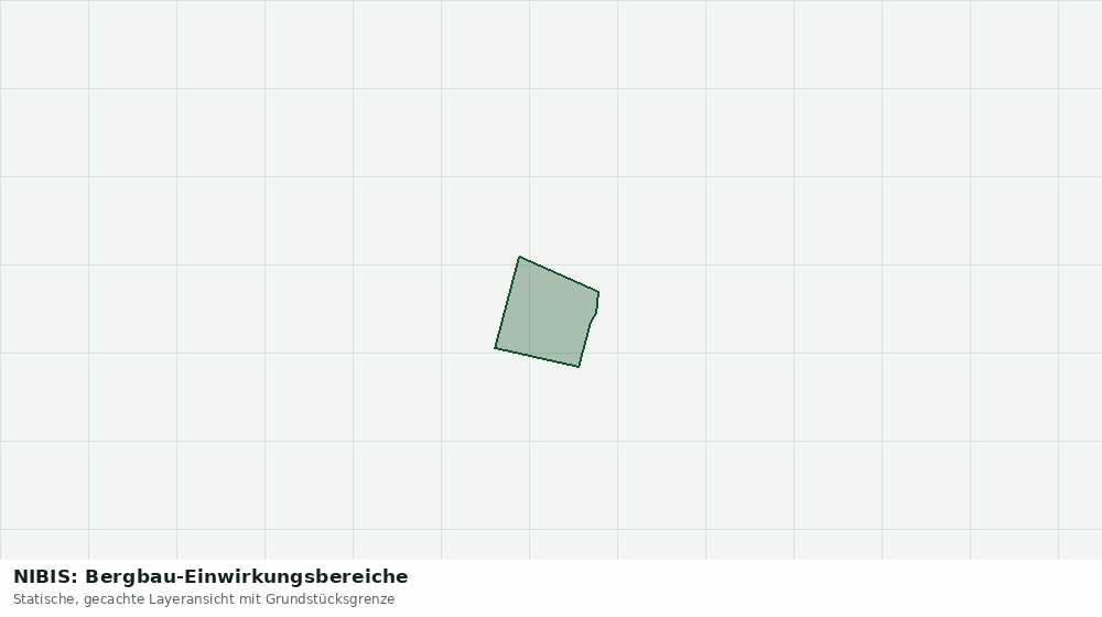 Statische Kartenansicht: NIBIS: Bergbau-Einwirkungsbereiche