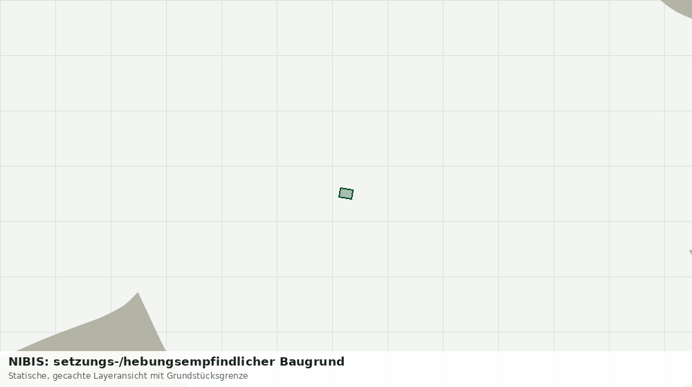 Statische Kartenansicht: NIBIS: setzungs-/hebungsempfindlicher Baugrund
