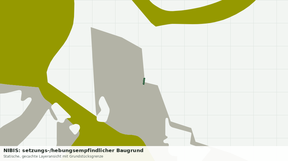 Statische Kartenansicht: NIBIS: setzungs-/hebungsempfindlicher Baugrund