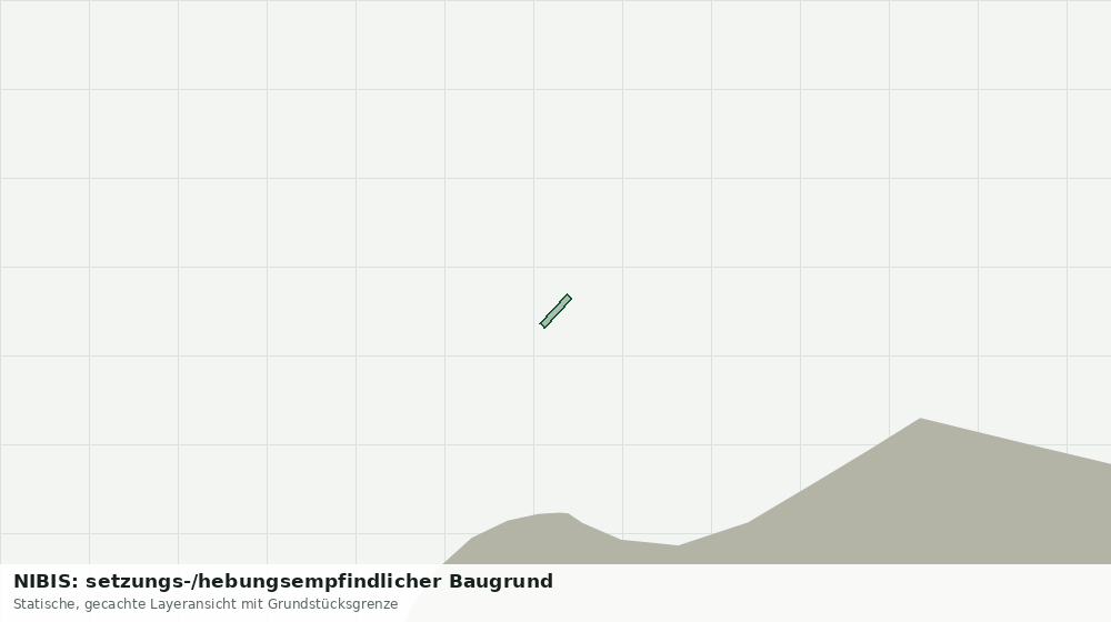 Statische Kartenansicht: NIBIS: setzungs-/hebungsempfindlicher Baugrund