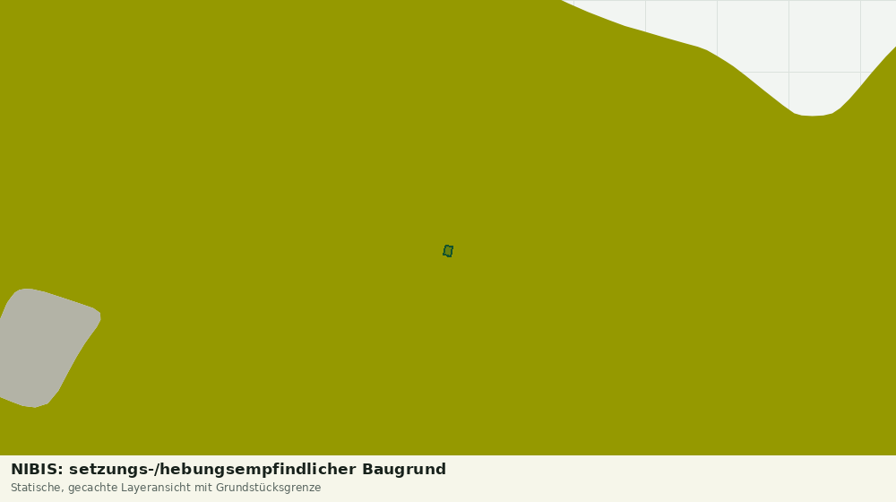 Statische Kartenansicht: NIBIS: setzungs-/hebungsempfindlicher Baugrund