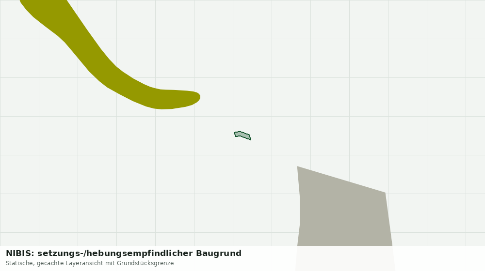 Statische Kartenansicht: NIBIS: setzungs-/hebungsempfindlicher Baugrund