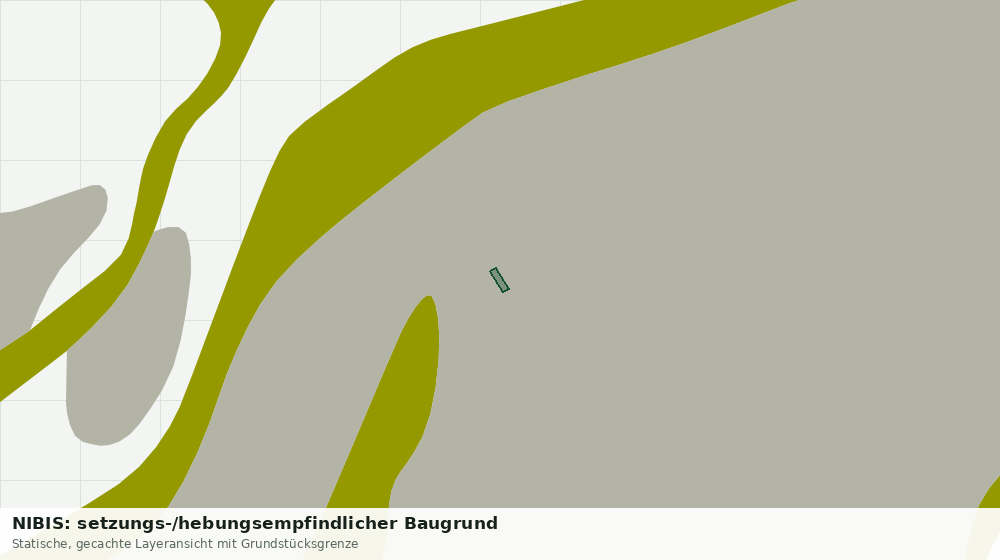 Statische Kartenansicht: NIBIS: setzungs-/hebungsempfindlicher Baugrund