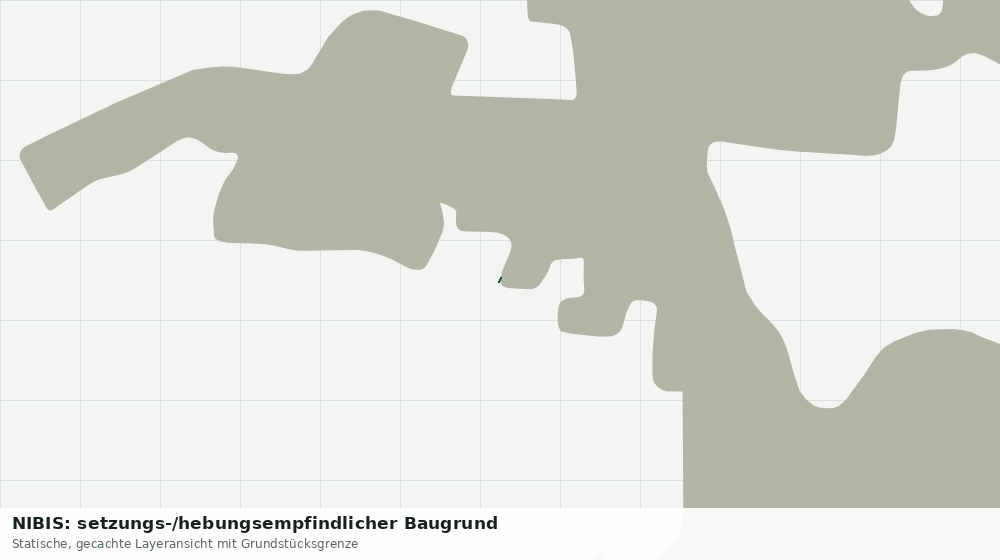 Statische Kartenansicht: NIBIS: setzungs-/hebungsempfindlicher Baugrund